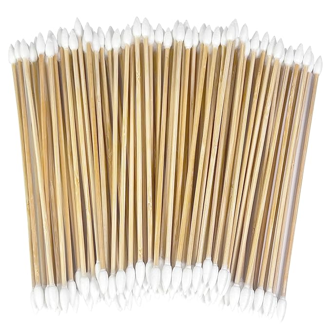 Eyxformula 200 Pcs 6 Inch Gun Cleaning Cotton Swabs by eyxformula