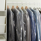 50 Pack Clear Plastic Garment Bags - Image 2