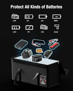 Electric Dirt Ebike Battery Bag, LiFePO4 Lithium Fireproof Bag, Large - Image 4