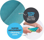 SCRUBIT Microfiber Cloths for Glass – Lint Free Window Cleaning Cloth for - Image 7