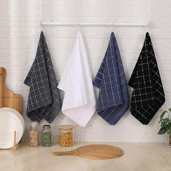 Mordimy 100% Cotton Terry Cloth Kitchen Towels, Super Soft and Absorbent Dish - Image 8