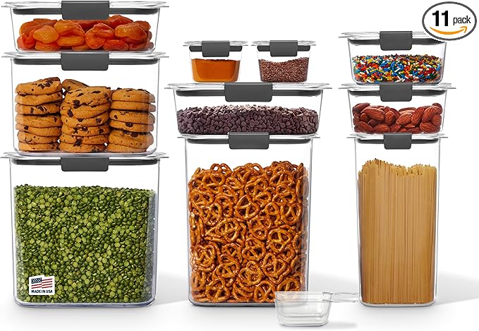 Rubbermaid Brilliance Pantry 10 Piece Set by Rubbermaid