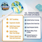 Compac Home Dish SpongeWand Plus Tri Surface Scrubbing Sponge - Image 7