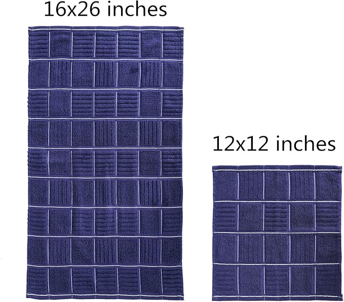 Glynniss Kitchen Towels and Dishcloths Set, Four Kitchen Dish Towels 16x26 - Image 2