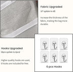 Wall Hanging Organizer Bag, Wall Hanging Storage Basket - Image 4