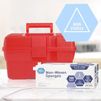 MED PRIDE 3x3 in Gauze Pads 200 Pack, Nonsterile, 4 Ply, Nonadherent Mesh - Image 5