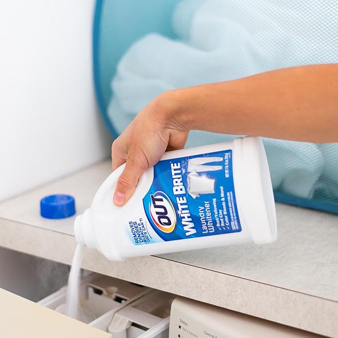 OUT White Brite Laundry Whitener Powder, Stain Remover Detergent Booster - Image 8