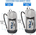 BALEINE 120L Laundry Bag Backpack, 900D Oxford Fabric Large Travel Laundry Bags - Image 2