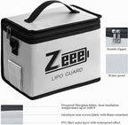 Zeee Fireproof Explosionproof Large Capacity Battery Storage Guard Pouch - Image 3