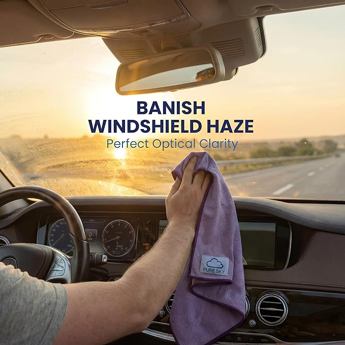 Pure-Sky Microfusion Window Thickened Magic Cleaning Cloth - Image 4