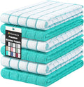 Homaxy Premium Cotton Kitchen Towels 16"x 28", Large Natural Ring Spun 390 GSM by Homaxy