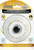 ShowerShroom Stealth Shower Hair Drain Catcher by TubShroom