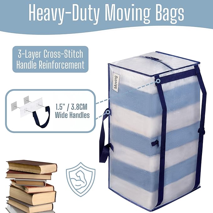 VENO 8 Pack Heavy Duty Moving Bags - Image 2