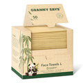 GRANNY SAYS Disposable Face Towels, Bamboo Viscose Face Towelettes Disposable by GRANNYSAYS