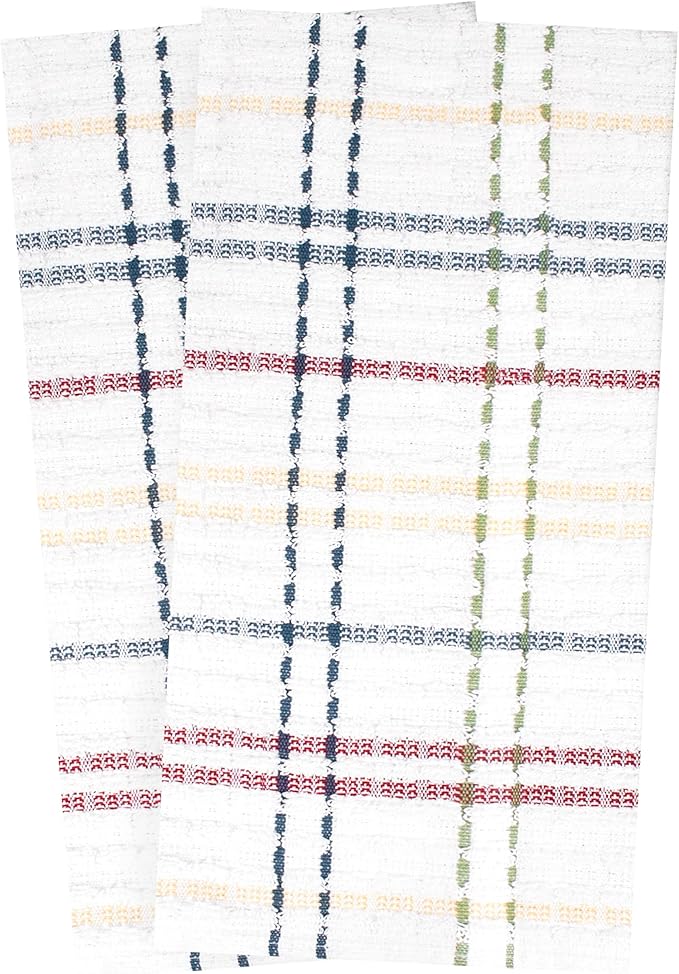 Ritz Royale Collection 100% Combed Terry Cotton, Highly Absorbent, Checked - Image 2