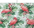 Flamingo Dish Drying Mat for Kitchen Counter Microfiber Absorbent Dish Tropical by VisittheDuibelproduct