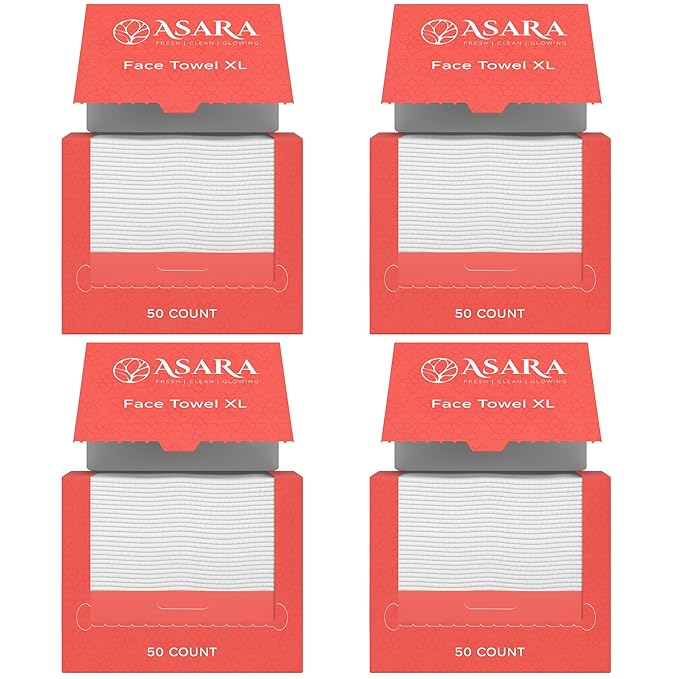 Clean Face Towels Disposable XL Facial Wipes | Add Water As a Makeup Remover | by Inspire