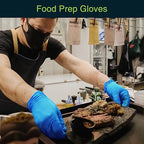 Blue Gloves Disposable Latex Free Small - Image 3