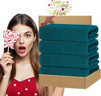 VOOVA & MOVAS Bath Towels Set of 4, Large 30" x 56" - Image 6
