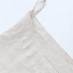 Amazhiyu Pure Linen Over The Door Laundry Hanging Hamper Bag - Image 4