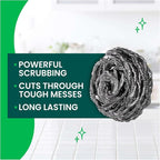 Scotch-Brite Stainless Steel Scrubbers, Scouring Pads - Image 3