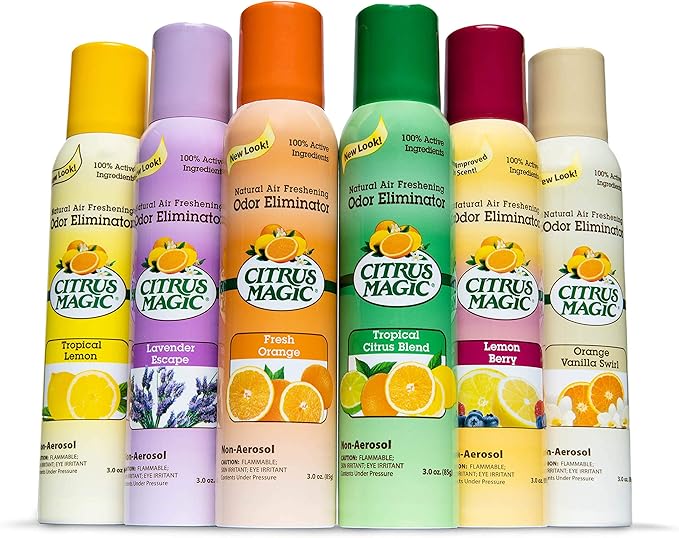 Citrus Magic Odor Eliminating Air Freshener Spray Orange-Vanilla Swirl - Image 5