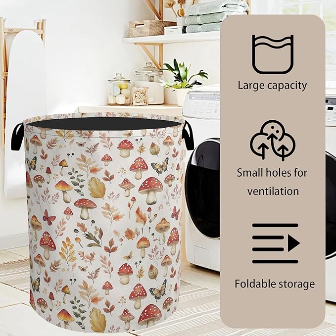 Cute Mushroom Laundry Hamper - Image 7