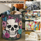 Skull Gothic Laundry Hamper - Image 6