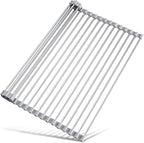 Tomorotec 17.7" x 12.5" Roll Up Dish Drying Rack Over Sink Drying Rack Sink by Tomorotec
