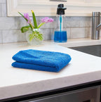 Unger 12” x 12” All-Purpose Microfiber Cloths, 4 Pack, Wet and Dry Cleaning - Image 8