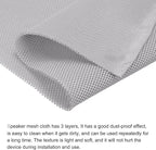 MECCANIXITY Speaker Grill Cloth 20 x 63 Inch Stereo Mesh Fabric Protective - Image 3