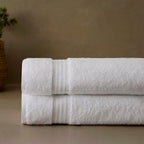 Fabdreams 100% Organic Cotton Bath Sheet Set of 2 700 GSM Oversized Towels by Fabdreams