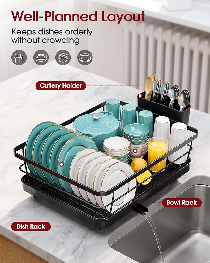 Stainless Steel Dish Drying Rack - Image 2