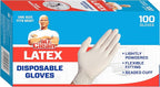 Mr Clean Latex Gloves Disposable Single Use Lightly Powdered Non-Sterile - Image 5