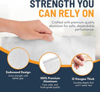 Pre-Cut Aluminum Foil Sheets 500 Count - Image 5