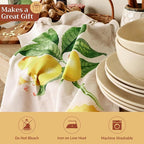 Maison d' Hermine Kitchen Towels Set of 3 100% Cotton 27.50" x 20" Reusable - Image 5