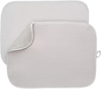 2-Pack Light Gray Dish Drying Mats 17” x 24” – XL Kitchen Drying Mat - Image 7