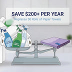 Pure-Sky Microfusion Window Thickened Magic Cleaning Cloth - Image 3