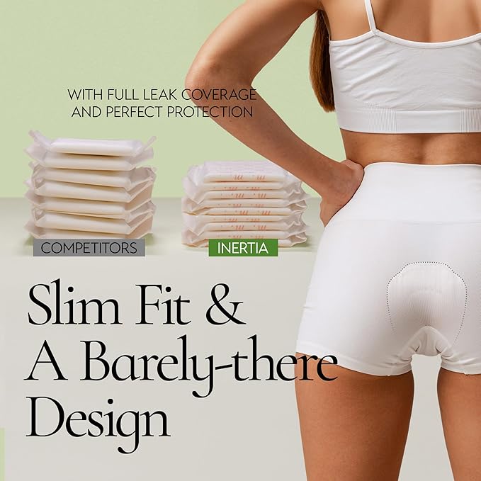 INERTIA The Prism Red – Truly Organic, Ultra Thin & Leak-Proof Korean Cotton - Image 3