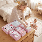 GRANNY SAYS Drawer Organizer Clothes, 12 Pack Dresser Organizer Bins - Image 7
