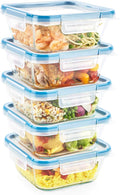 Snapware Glass Total Solutions Food Storage Containers Set, Airtight & by Snapware