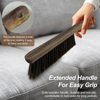 Wood Dusting Brush, Handheld Soft Bristle Cleaning Broom - Image 5