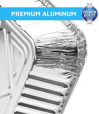 MontoPack Aluminum Foil Pans Half Size Roasting Chafing Pan | Bulk 10 Pack of - Image 6