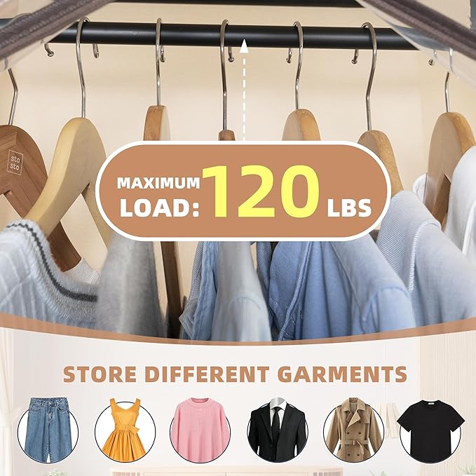 STORAGE MANIAC 2-Pack Hanging Garment Bag Zipper Cover - Image 4
