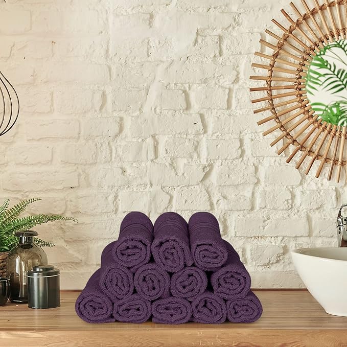 Utopia Towels Wash Cloths Set, 12 by 12 Inches, 100% Cotton Ring Spun, Highly - Image 7