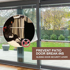 BeBecome Sliding Door Security Bar，17-50 inch Adjustable Patio Door Security bar - Image 6