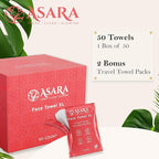 Clean Face Towels Disposable XL Facial Wipes | Add Water As a Makeup Remover | - Image 6