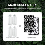 RECYCO Waffle Kitchen Towel Set of 2 - Image 5