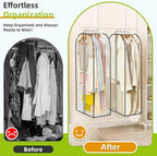 LANDNEOO 2 Pack Clear Garment Bags - Image 5
