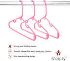Sharpty Kids Plastic Hangers, Children's Hangers - Image 2